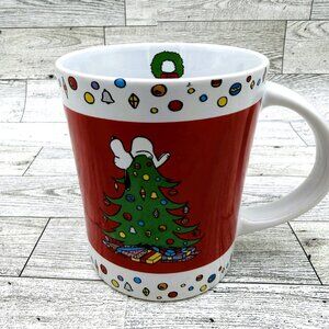 Gibson Overseas Peanuts Snoopy Christmas 12 Oz Coffee/Tea Mug